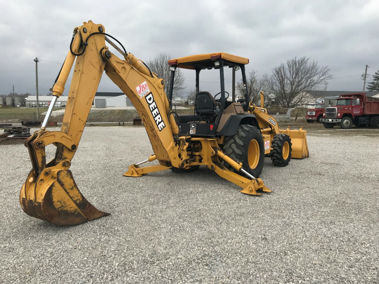 JOHN DEERE 310SE 4X4 Turbo Backhoe