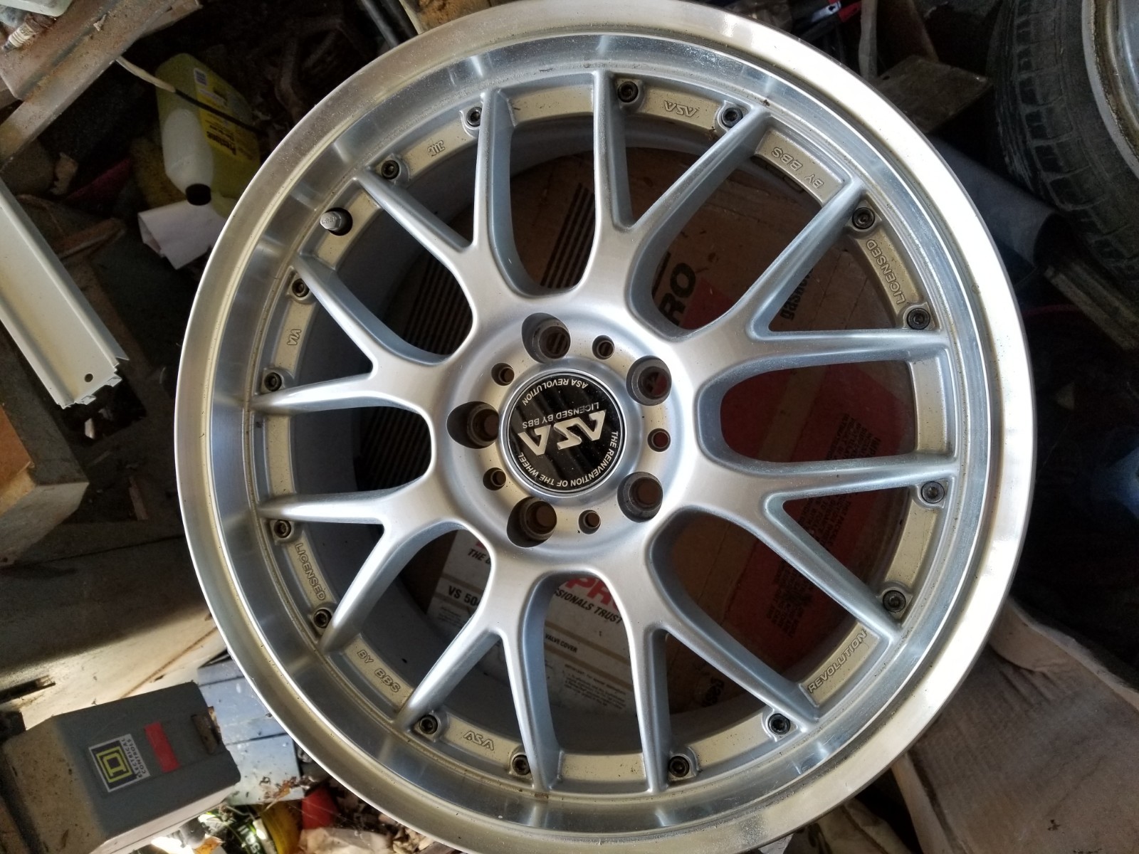 全国無料 ASA revolution license by BBS 17インチ 8J+35 9J+35 114.3