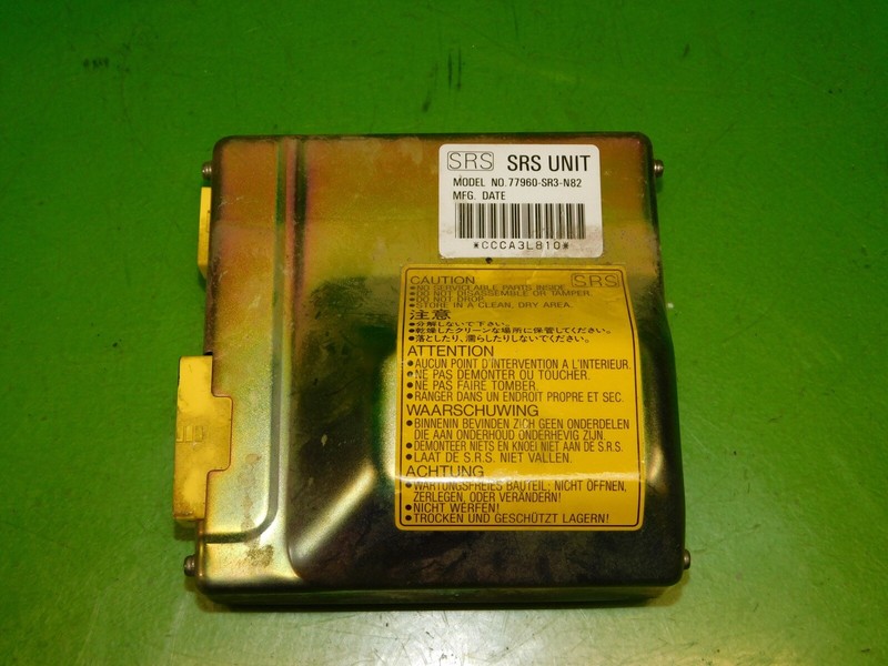 92 93 Civic del Sol 77960-SR3-N82 SRS safety restraint bag computer module ECU