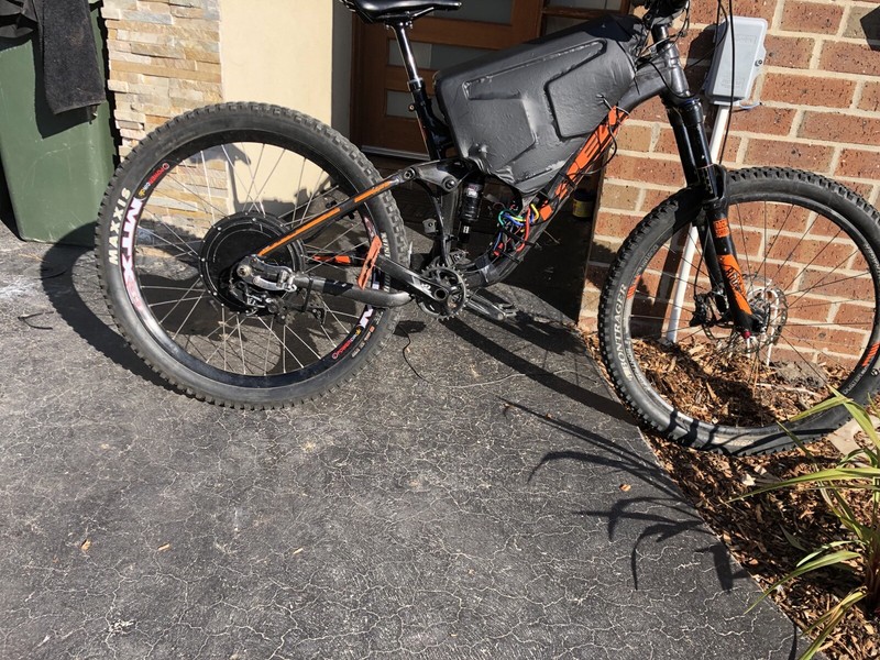 2016 trek slash 8 60v 30a 3000w ebike 