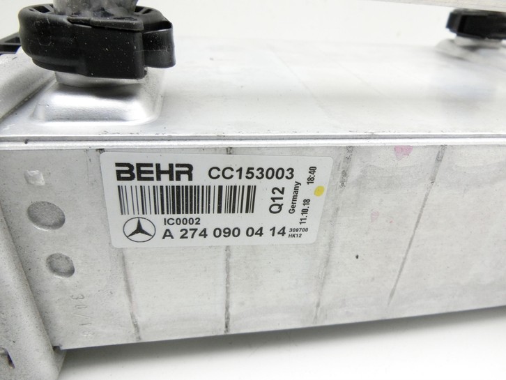 Mercedes W213 E200 16-20 2,0 135KW Ladeluftkühler Kühler  - Bild 5