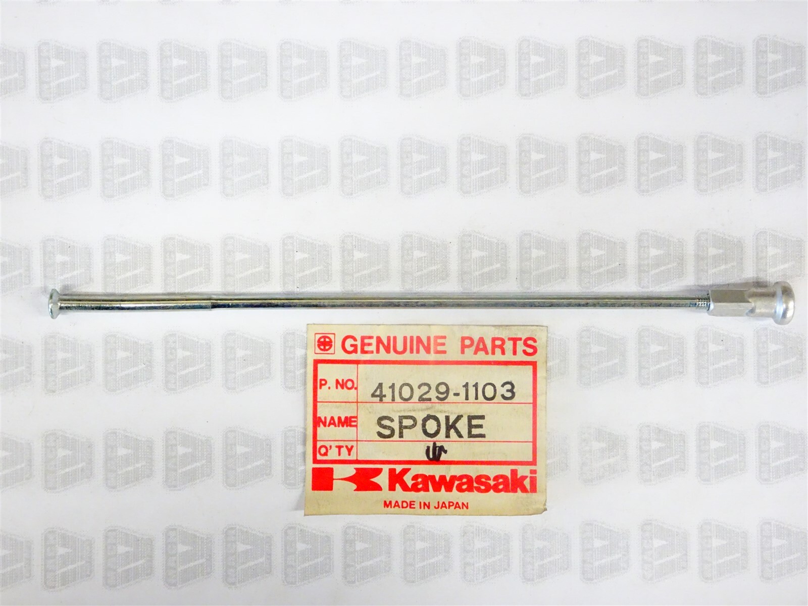 Kawasaki NOS NEW 41029-1103 Rear Left Inner Spoke (1) KDX KX