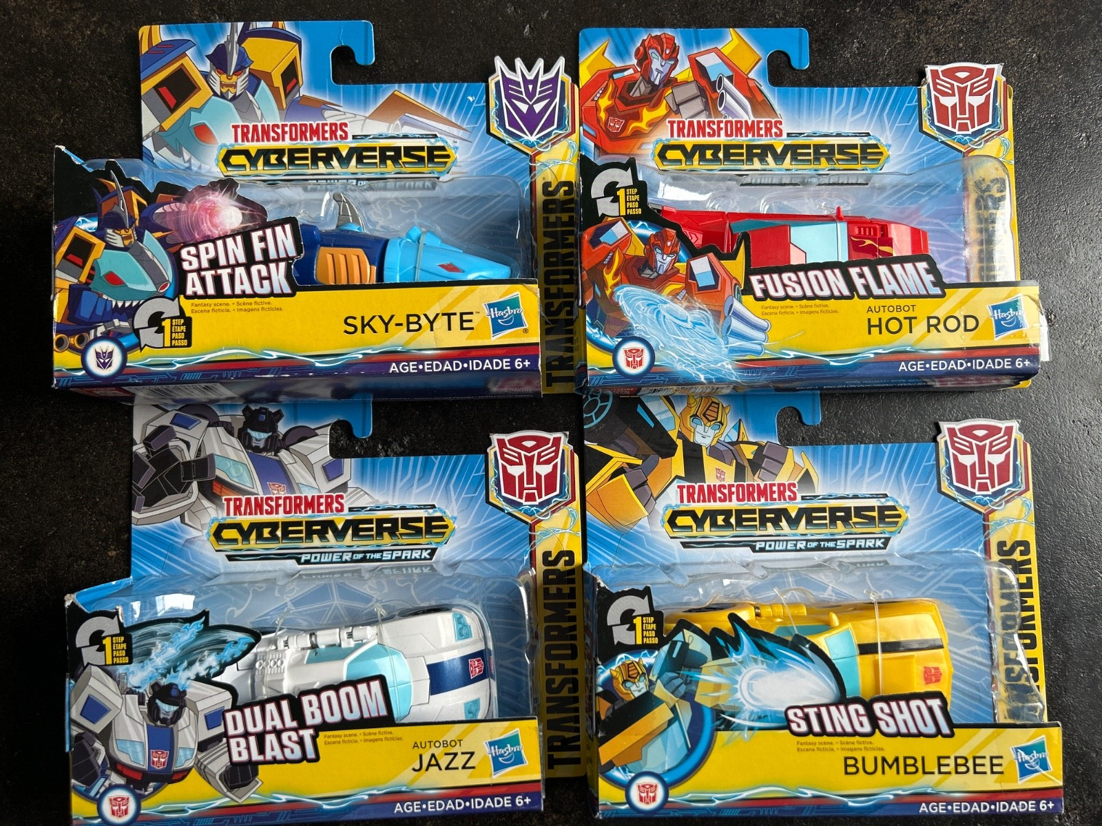 TRANSFORMERS スーパーデフォルメフィギュア４台セット TRANSFORMERS スーパーデフォルメフィギュア4台セット