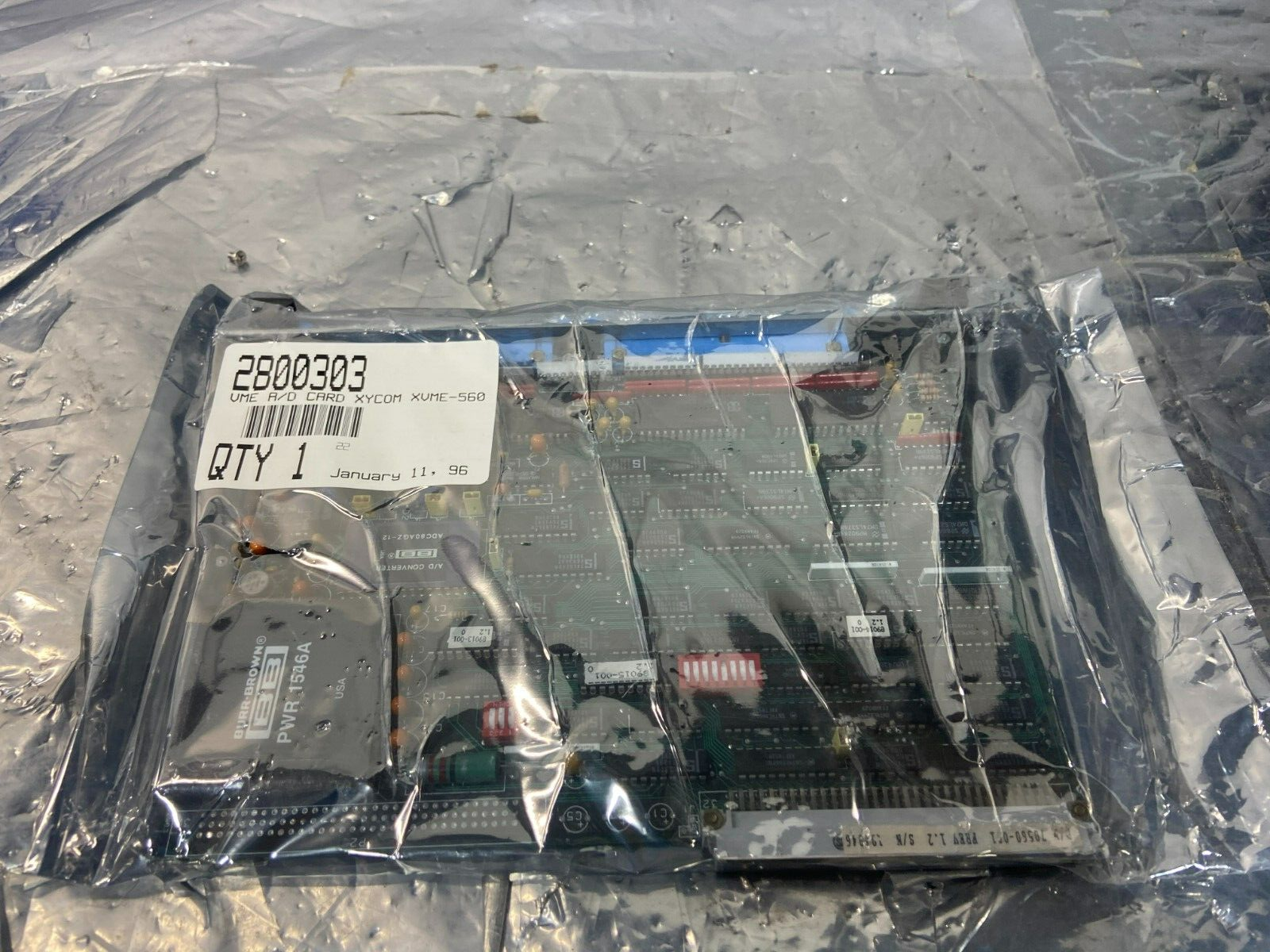 Novellus XVME-560 2800303 VME A/D XYCOM Card PCB Circuit Board, 113439