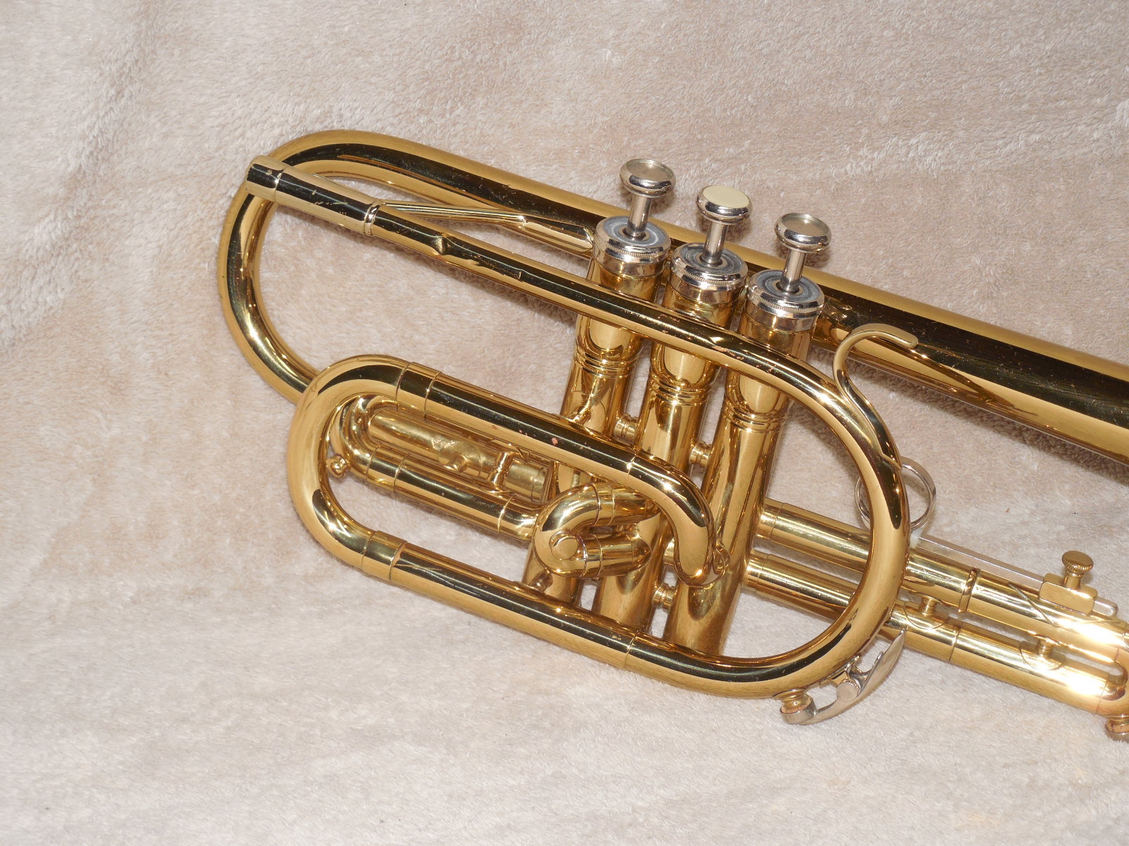 King Tempo Cornet, mdl 602 USA, Great Finish, Nice Benge 5C MP