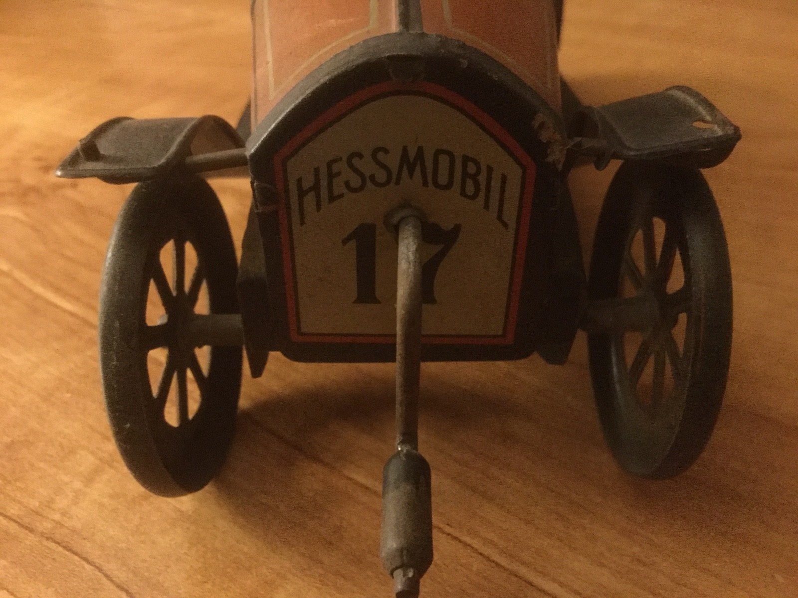 Hessmobil Tin Toy German Car 2-Door Coupe Model JLH