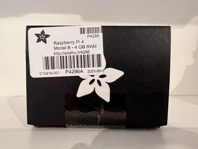 Adafruit Raspberry Pi 4 Computer Model B 4GB RAM | SHIPS FREE | FACTORY SEALED |