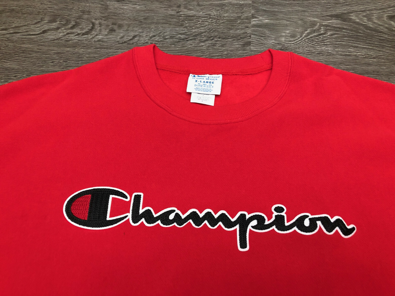 Champion Vintage Reverse Weave Script 
