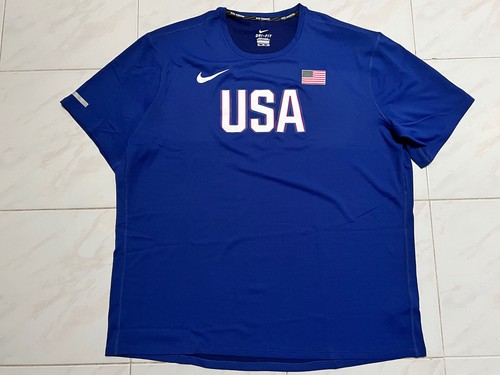 Nike DRI-FIT M アメリカ　米国　USA オリンピック　ジャージ Nike DRI-FIT M アメリカ 米国 USA オリンピック ジャージ