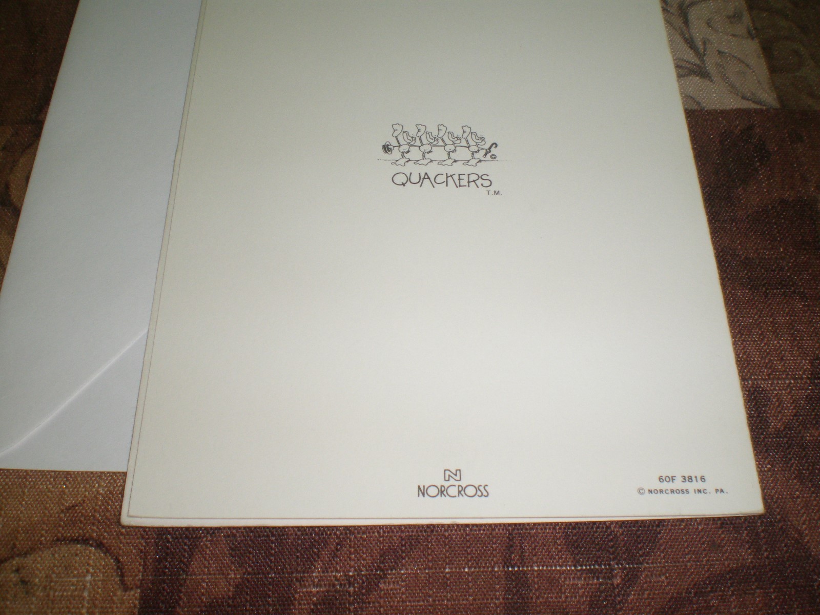 ANY OCCASSION HOLY MOLEY NORCROSS GREETING CARD - NEW  VINTAGE UNUSED