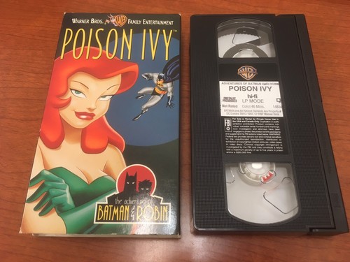 7 VHS Batman Lot-Poison Ivy-Volume 2-Beyond-Returns-Forever-Batman & Robin