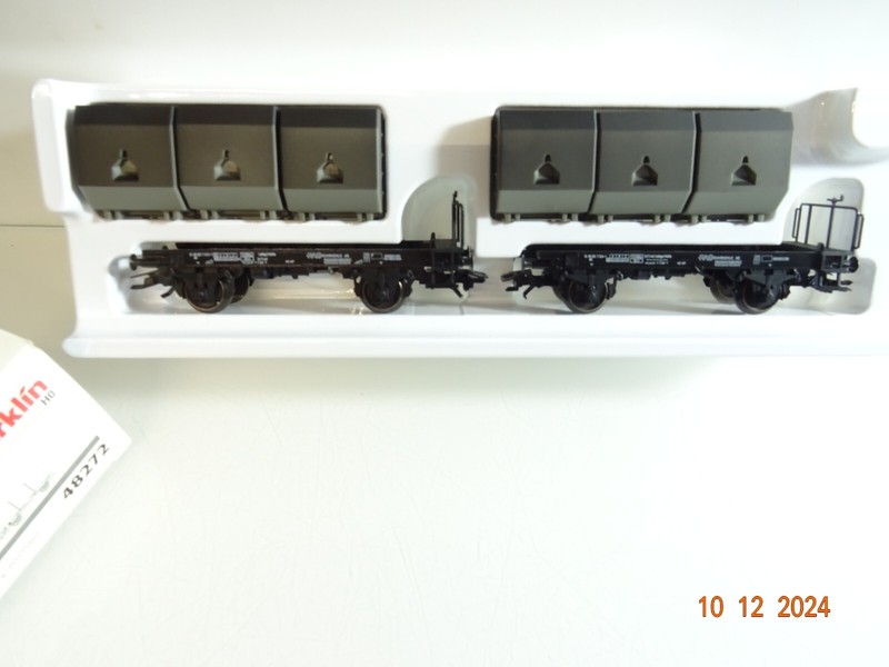 MÃ¤Rklin H0 48272 KÃ¼Belwagen Set 2 Tlg. Der Rag In Ovp Pr4705