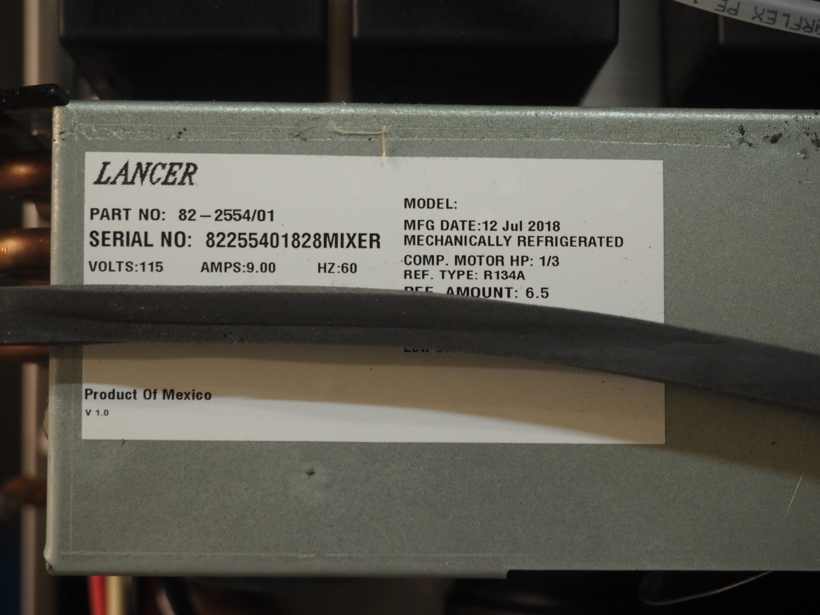 Lancer Delta III CED 9000 R134A Cold Refrigerated High Performance Dispenser