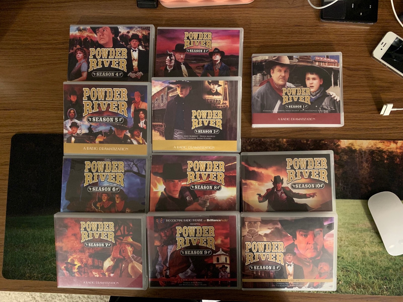 Powder River Season 1-11 Audio CDs Colonial Radio Theatre