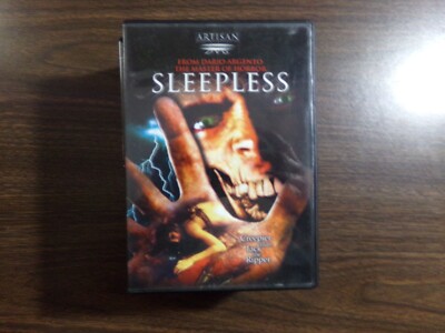 Sleepless (DVD, 2001, UNRATED, Full Screen)  HORROR