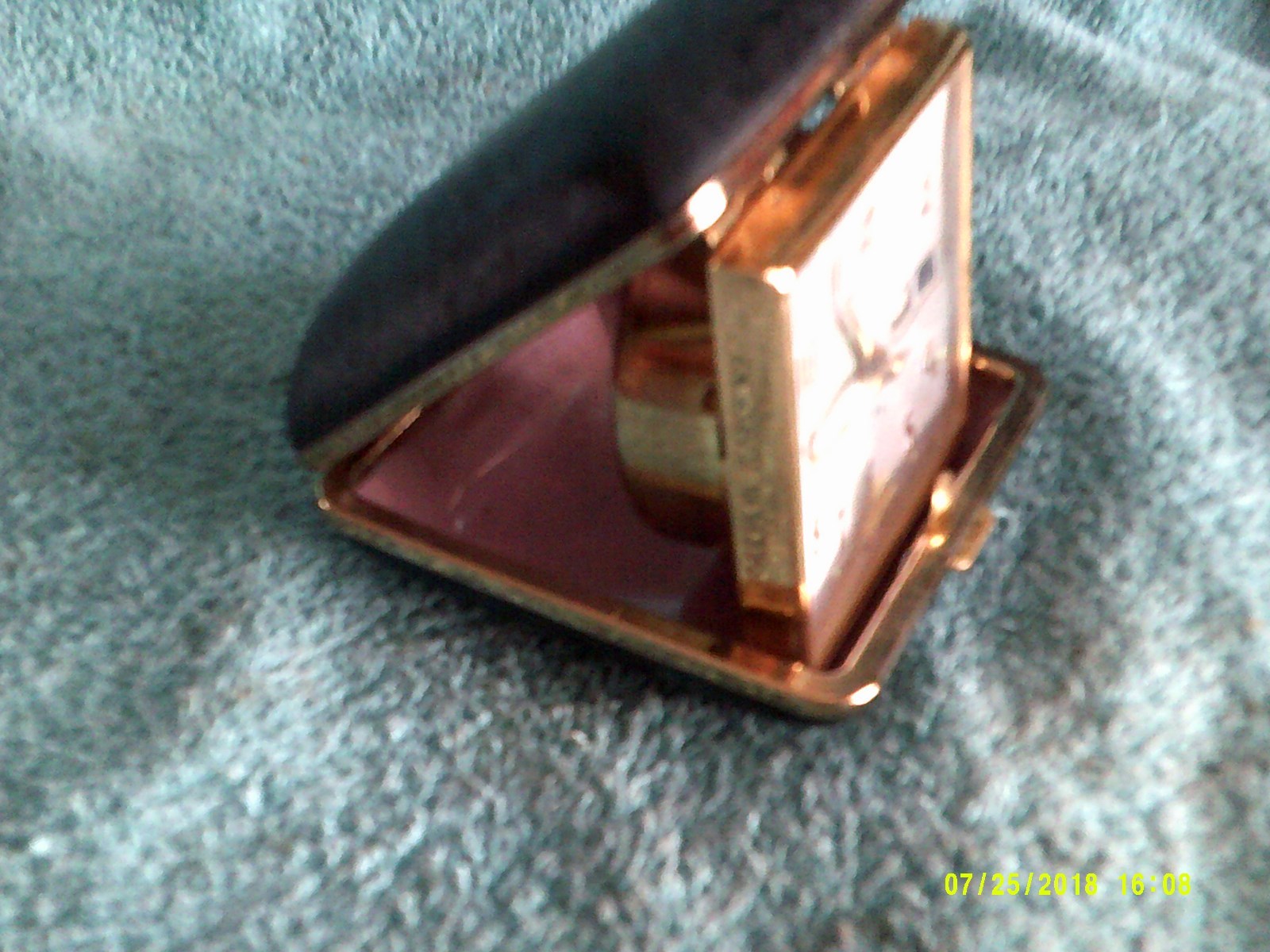 Vintage  Travel Alarm Clock Tokyo Japan 1960's