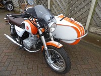 PIONEER XF 250 SIDECAR OUTFIT 2018 ON PRIVATE PLATE VERY LOW MILES SPARES REPAIR