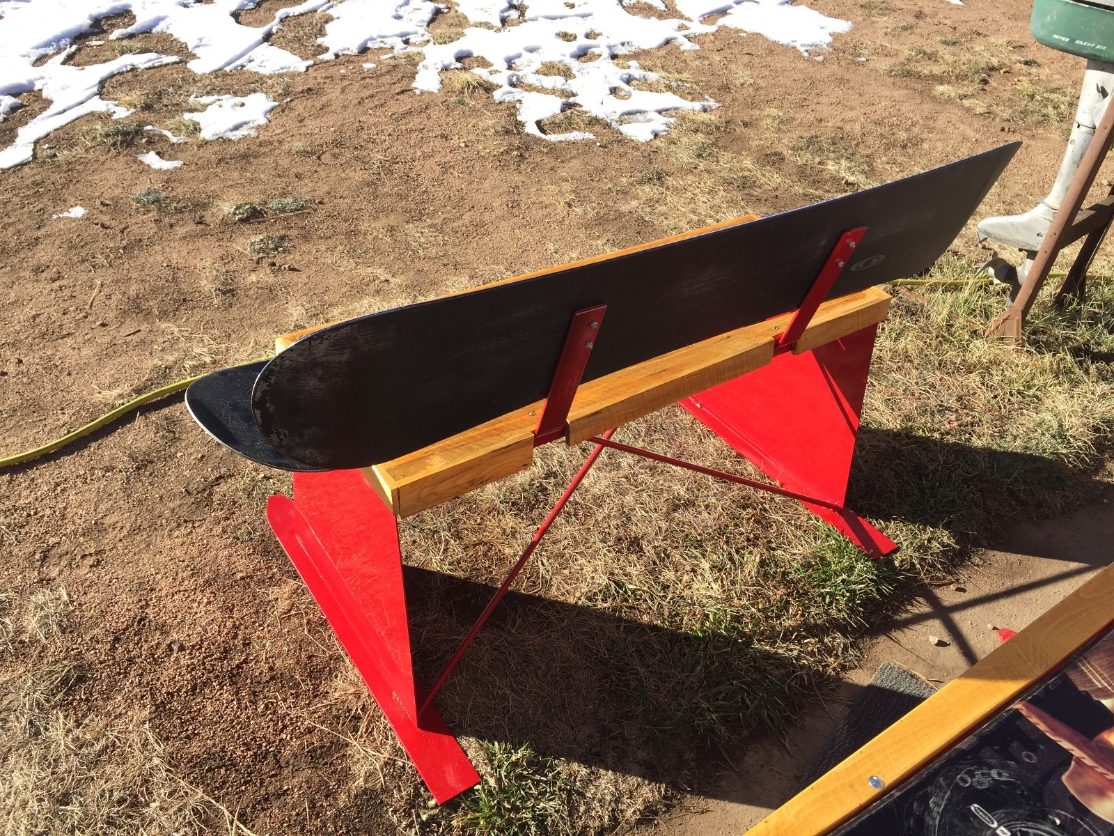 RED RIVER / NEW MEXICO / GREEN RUN LIFT CHAIR / SOLD OUT-BUT SNOWBOARD BENCH-YES