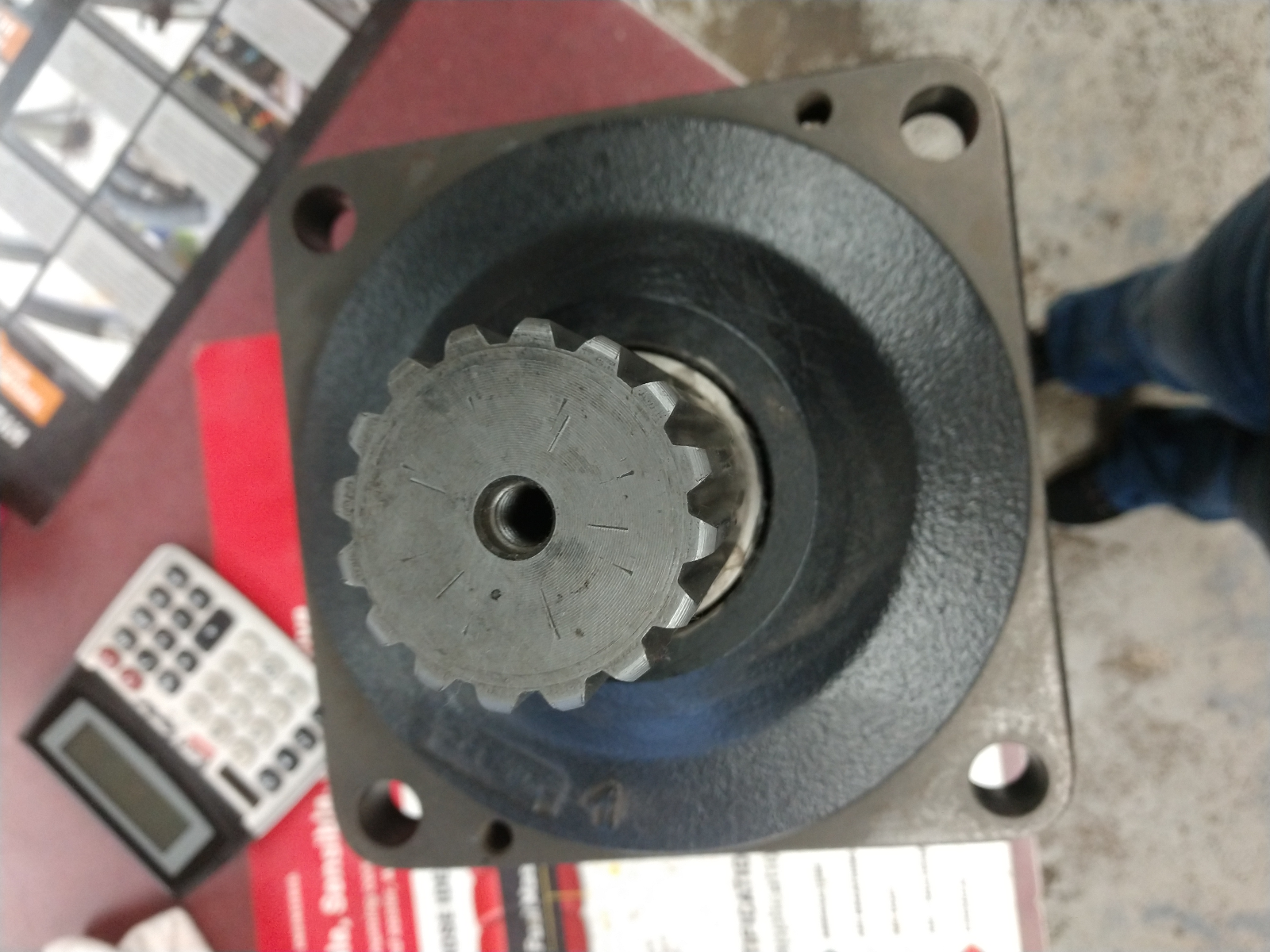 TMV 630 Motor, Sauer-Danfoss Center Wheel Motor