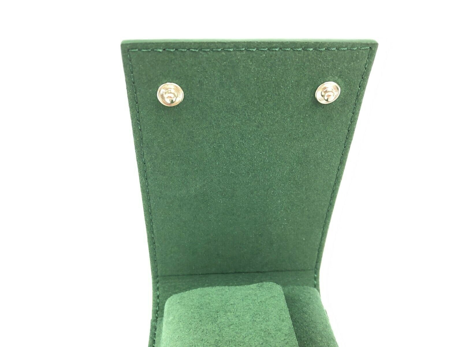 Rolex Travel Case Leather Green Unused Watch Novelty ROLEX
