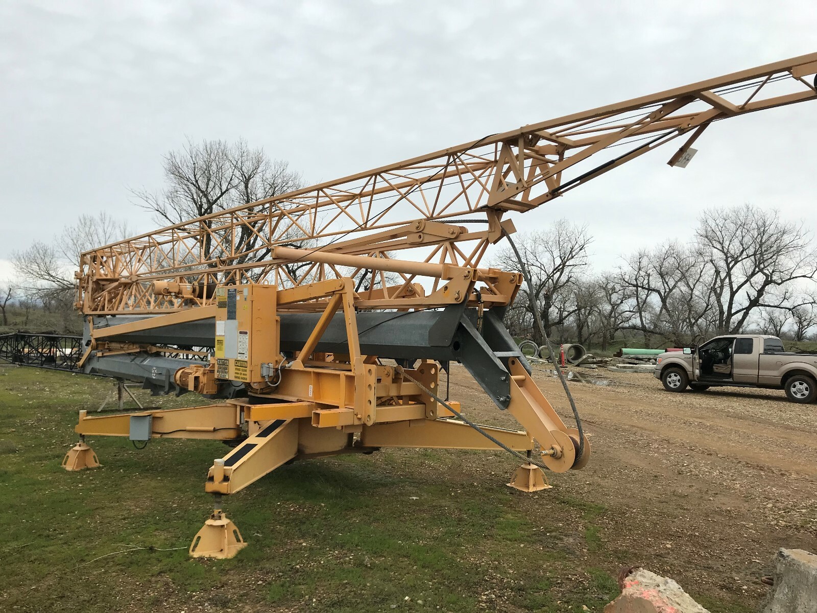 2001 Potain HD25 Tower Crane 88 Ft - 4410 Lb Capacity - Certified