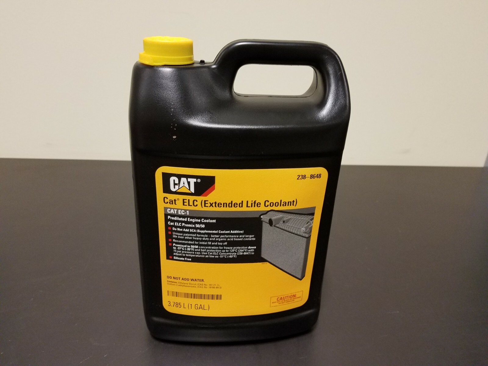 Caterpillar Cat Prediluted Elc Extended Life Coolant 1gal 2388648