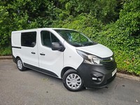 2019 VAUXHALL VIVARO 1.6 CDTI 2900 BITURBO ECOTEC EURO6 CREW CAB VAN EX POLICE