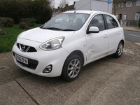 2016 Nissan Micra 1.2 Acenta 5dr HATCHBACK Petrol Manual