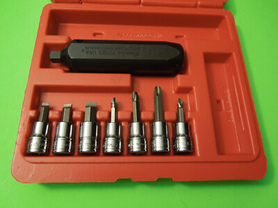 BRAND NEW Snap-On 8pc Impact Driver Socket Set  3/8'' Drive model 208EPIT