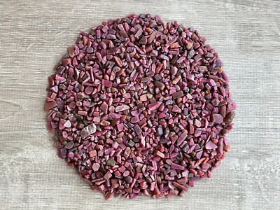 Ruby Semi Tumbled Gemstone Mini Chips 3 - 10 mm, Wholesale Bulk Lot