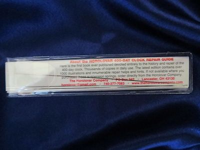 400 Day / Anniversary Clock .0028 Suspension Spring / Wire - Horolovar 