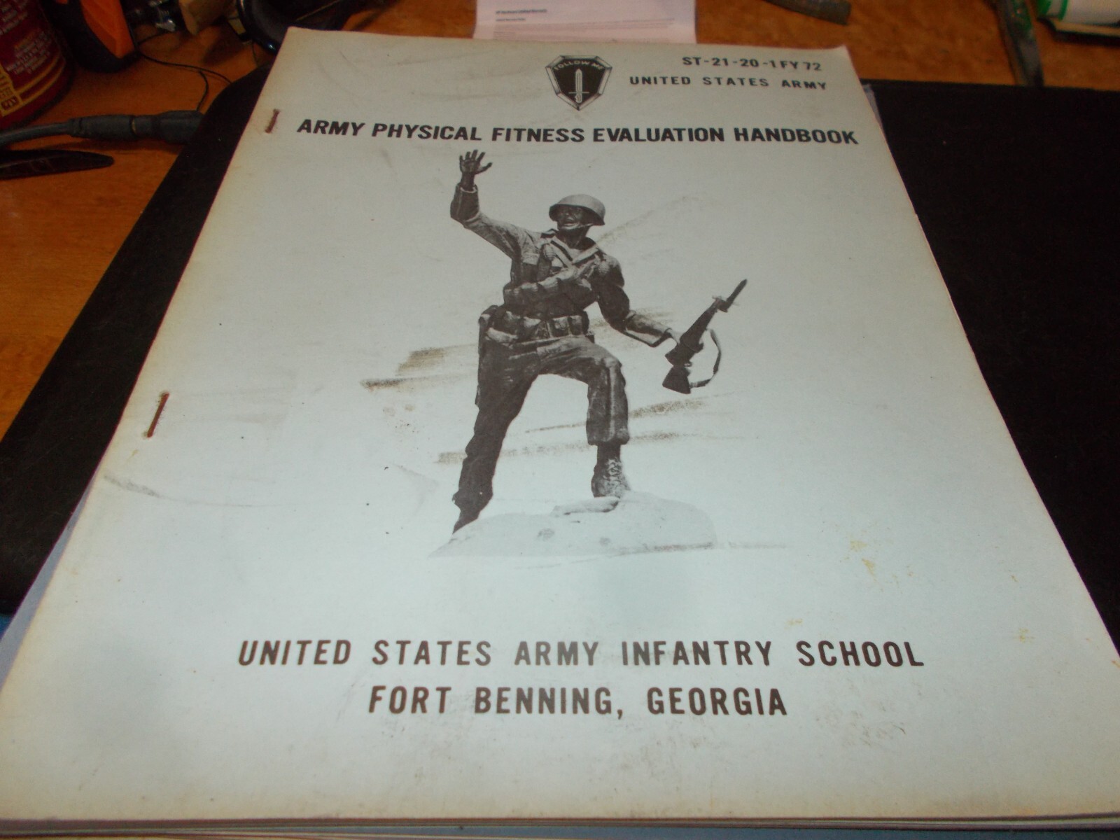 Original U.S. Army Infantry School Operations Handbook Fort Original U.S. Army Infantry School Operations Handbook Fort