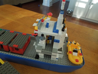 Brictek Busy Channel and Boat Transport (11902). Large Set