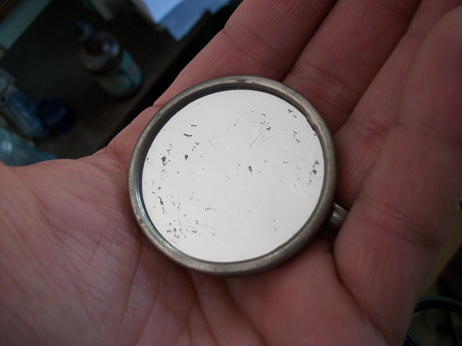 TOPEKA KANSAS GAVITT'S SYSTEM REGULATOR NEAT LABELED ADVERTISING MIRROR 1890S