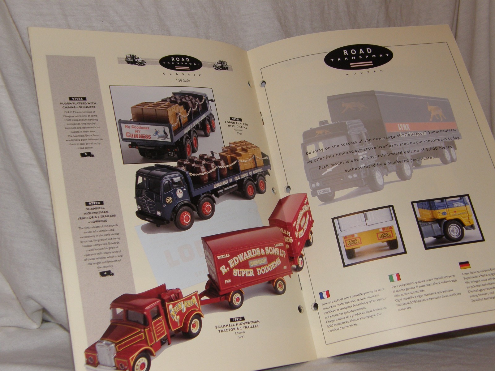 CORGI CLASSICS CATALOG JANUARY TO JUNE 1994 - 8.25