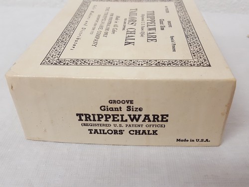 Vintage Trippelware Tailors Chalk Off White Giant Size Groove 24 Pieces
