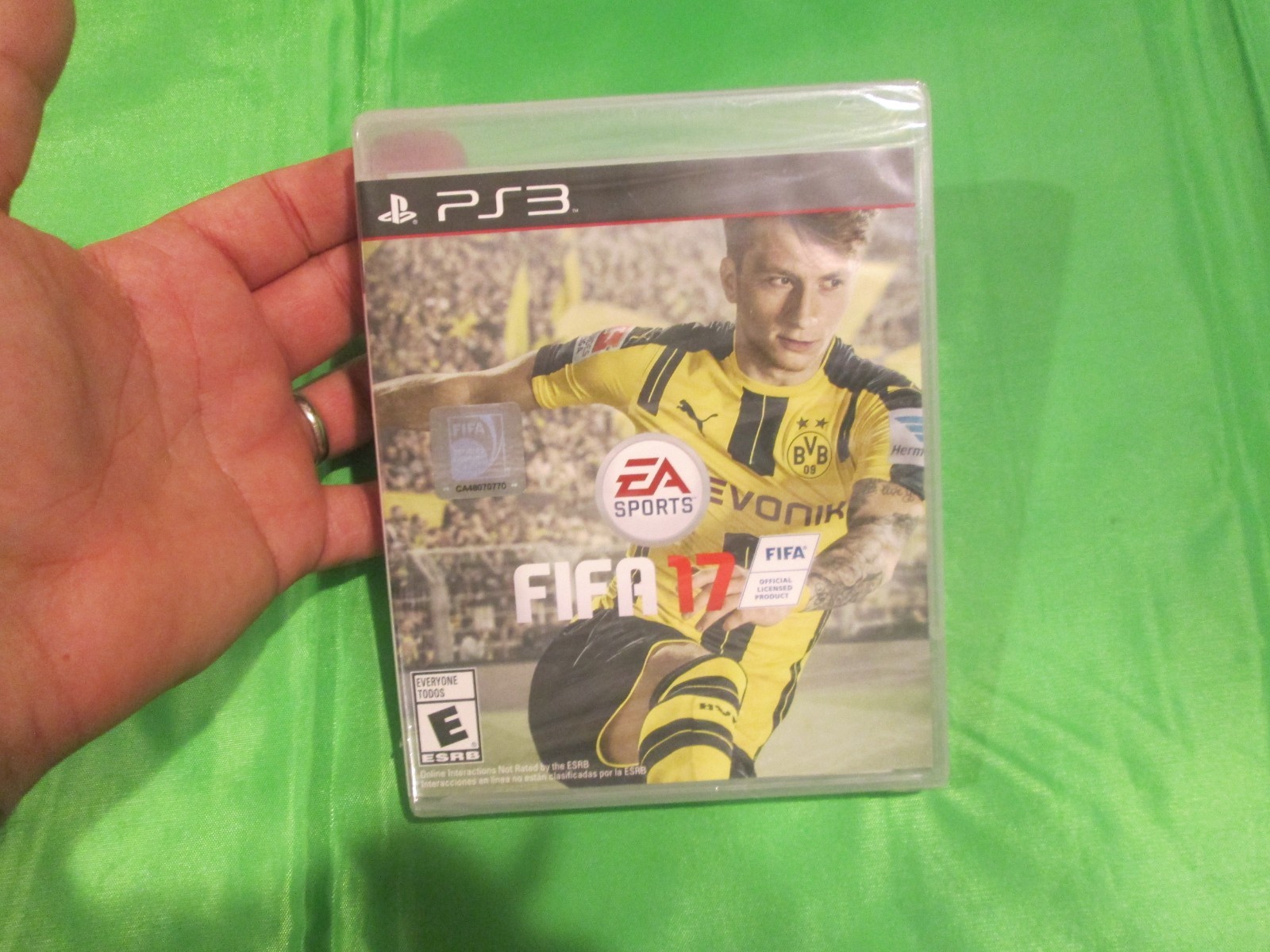 PlayStation3 ジェット・ブラック 160GB + FIFA17 FIFA 17 PS3 PLAYSTATION 3 SONY EA SPORTS NEW FACTORY SEALED