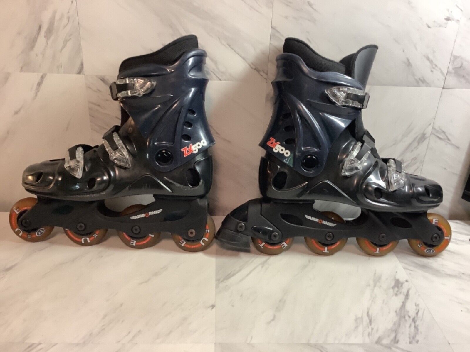 AIRBORNE Mens ZX500 In Line Rollerblade Skates Size 9 | eBay AIRBORNE Mens ZX500 In Line Rollerblade Skates Size 9 | eBay