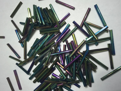 Vintage Czech 20mm 30mm Bugle Beads 