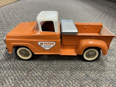 + Vintage Tonka Pressed Steel Ford U-Haul Pick Up Truck w/ Tool Box Custom *ST