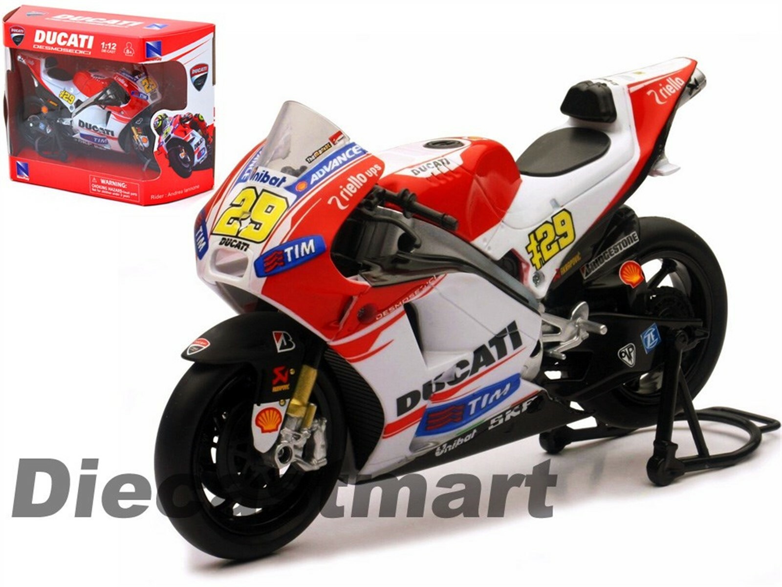 New Ray 1:12 Ducati Desmosedici Iannone 57733 New Ray 1:12 Ducati Desmosedici Iannone 57733