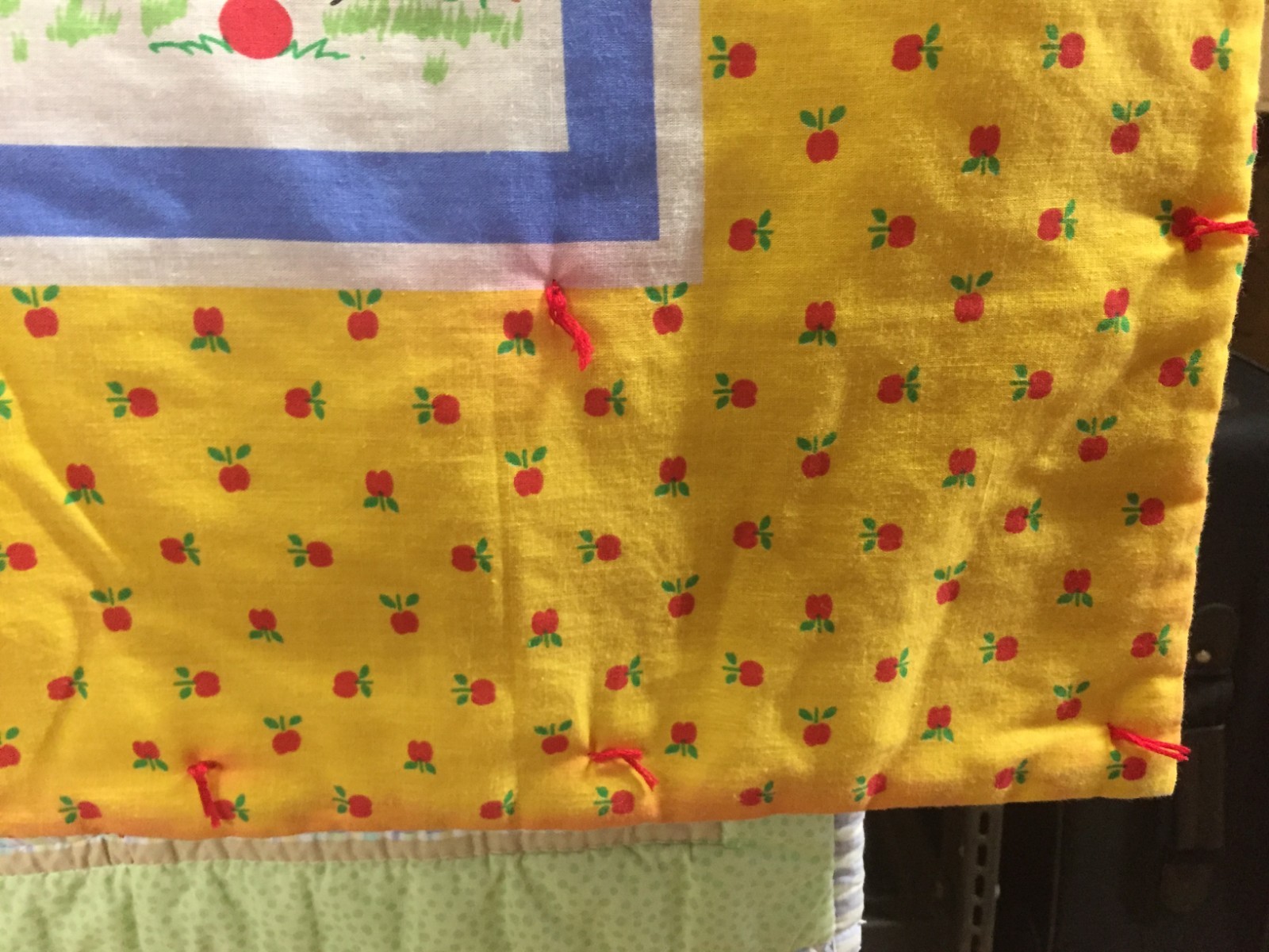 Sesame Street Baby Nursery Quilt Bright Colors Barn Farm Scene with Characters