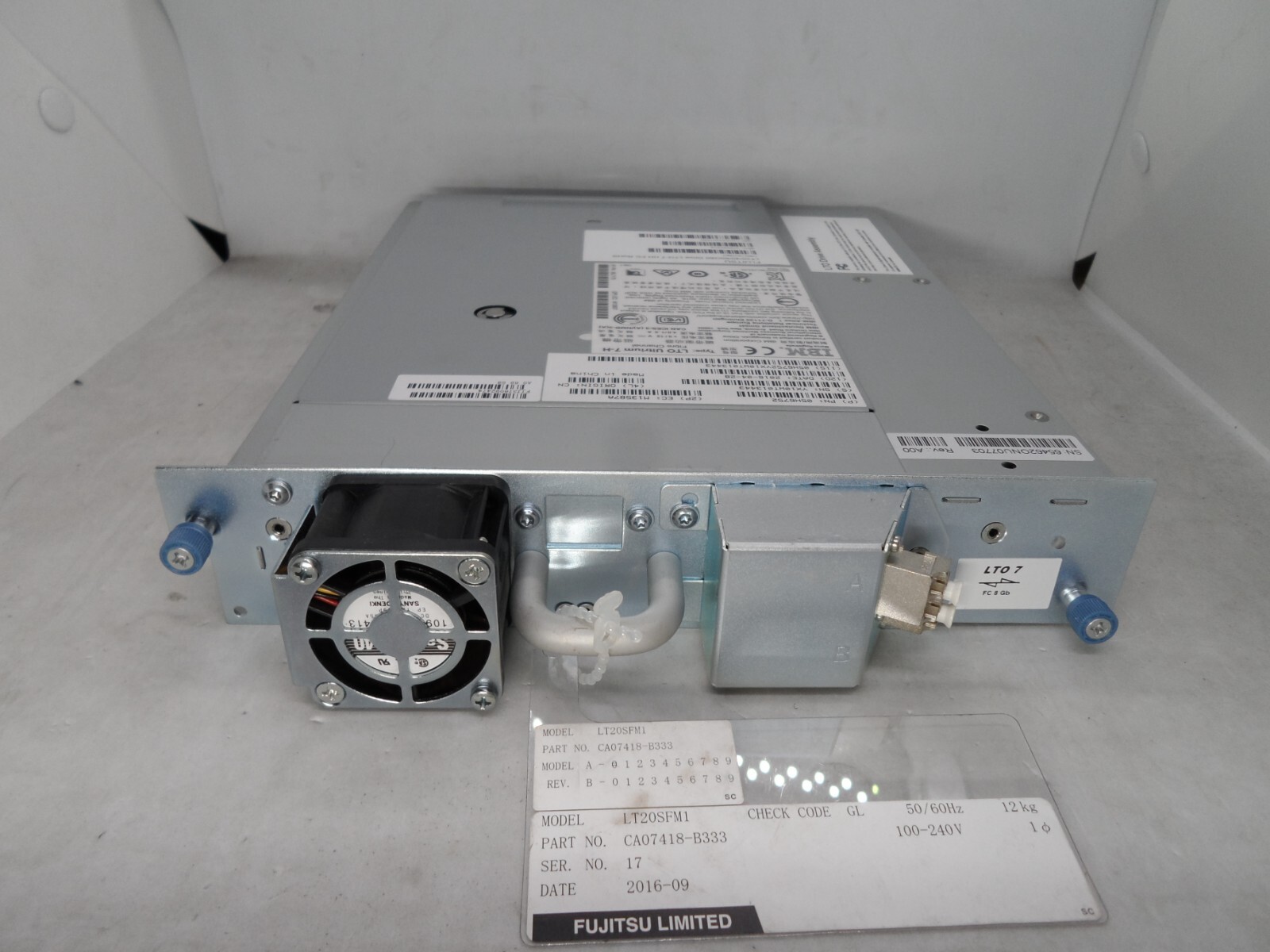 HPE Fujitsu ETERNUS LT Ultrium7 LTO7 FC Loader 05H6752