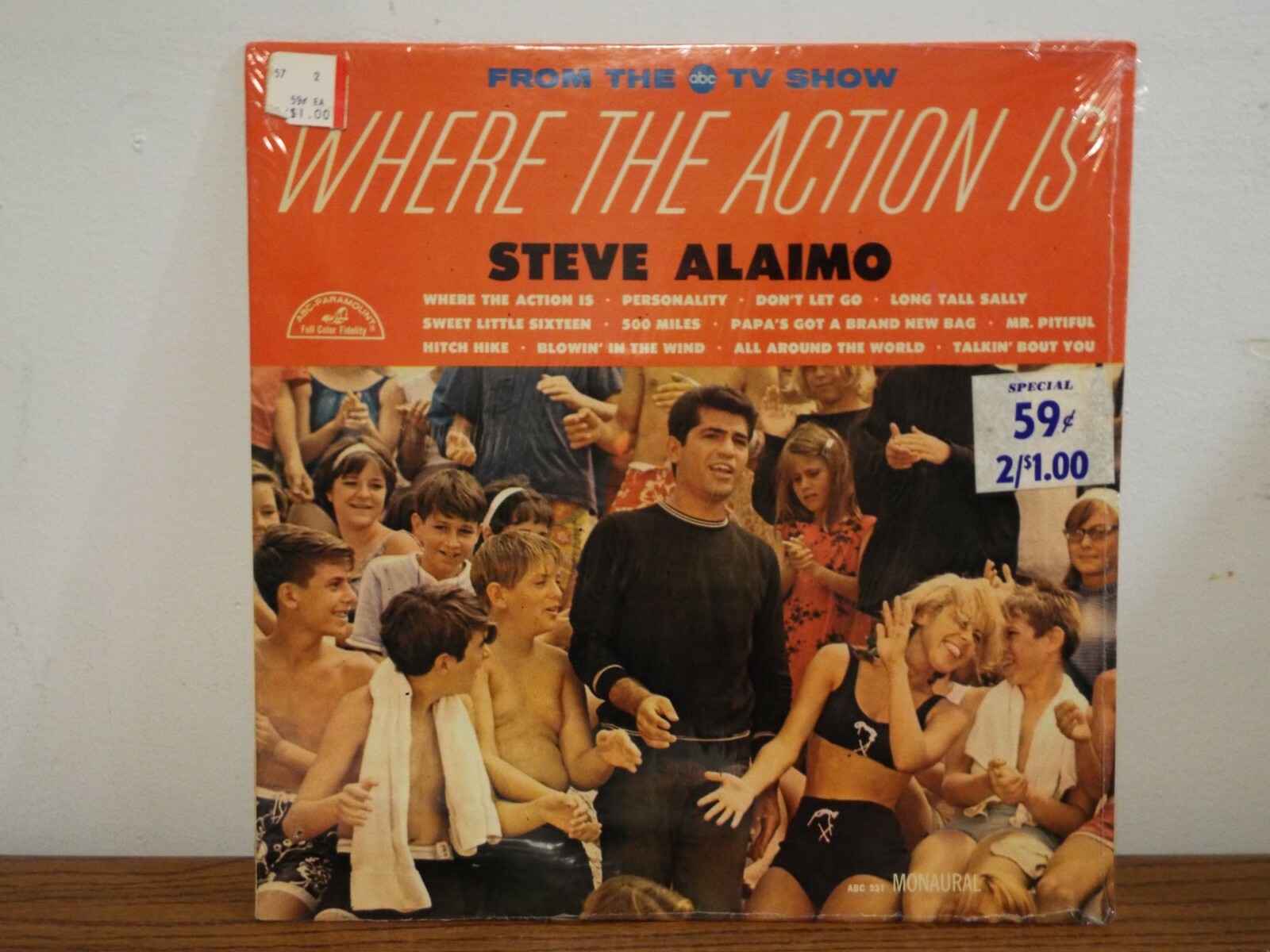 STEVE ALAIMO - STARRING US org. LP MONO