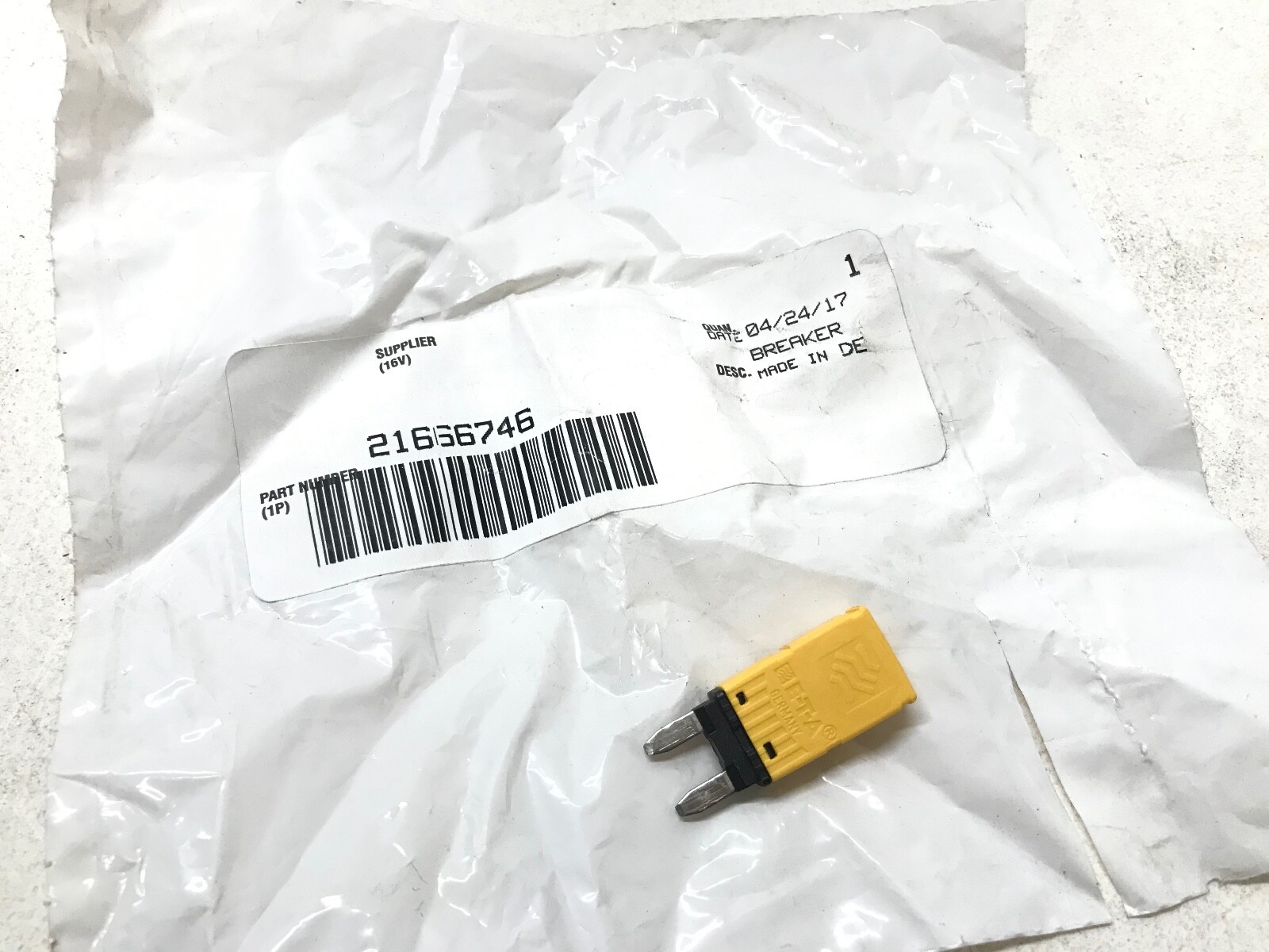 GENUINE MACK OEM 21666746 BREAKER DLIB / 25624487, 21748464