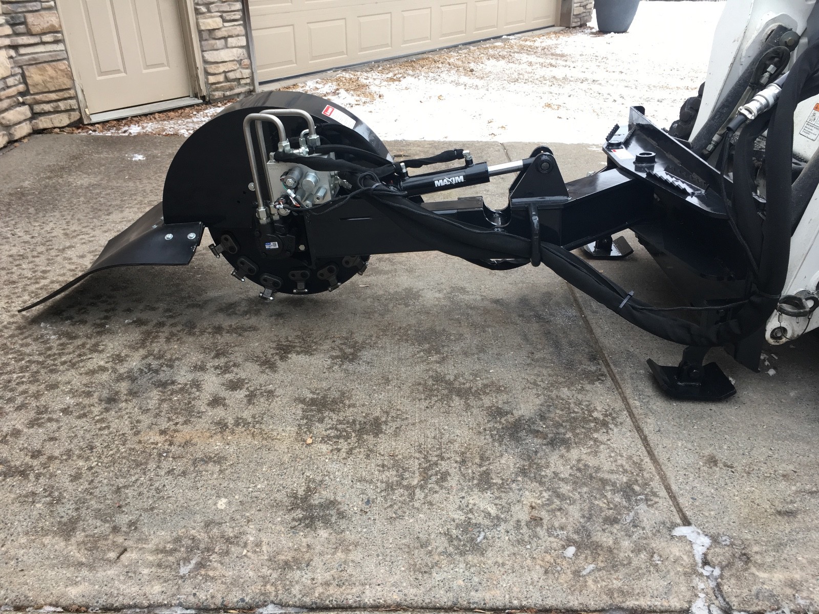 Jenkins Iron Stump Grinder for SkidSteer Loaders 14-25GPM In Stock Free Shipping