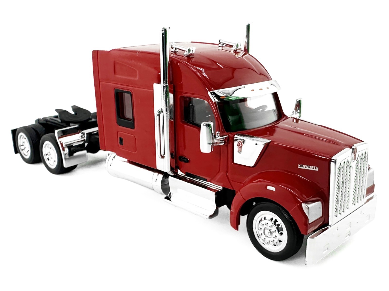 KENWORTH W990 W/STAND UP SLEEPER CAB RED 1/87 (HO) BY HO LOGISTICS