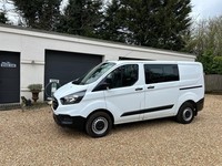 2021 Ford Transit Custom 2.0 EcoBlue 105ps Low Roof D/Cab Leader Van Crew Van Di