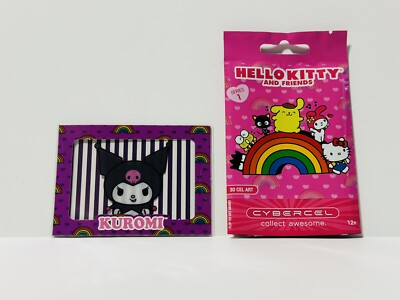 Hello Kitty And Friends Cybercel 3D Cel Art Cards (Common Kuromi)