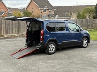 2021 PEUGEOT RIFTER 1.5 DIESEL WHEELCHAIR ACCESSIBLE VEHICLE (WAV)